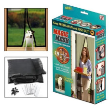 Магнітна москітна сітка Magic Mesh - захист від комарів на двері Магнітна москітна сітка Magic Mesh - захист від комарів на двері